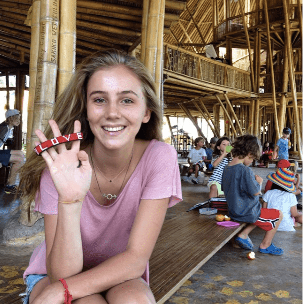 original love bracelet of love is project with woman in bali