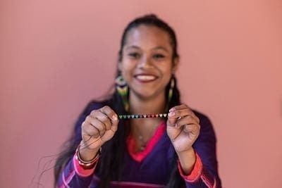 Chaquira-Bracelet-Set-of-2 Love Is Project