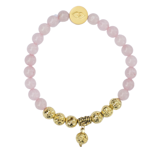 pretty in pink european charm bracelet-small