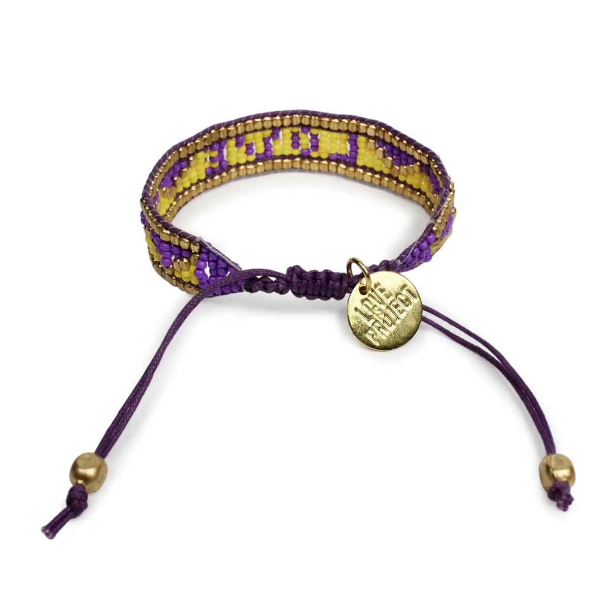 Purple Beaded Bracelets w/ Charms – Creatively Yours by Holly & Bre