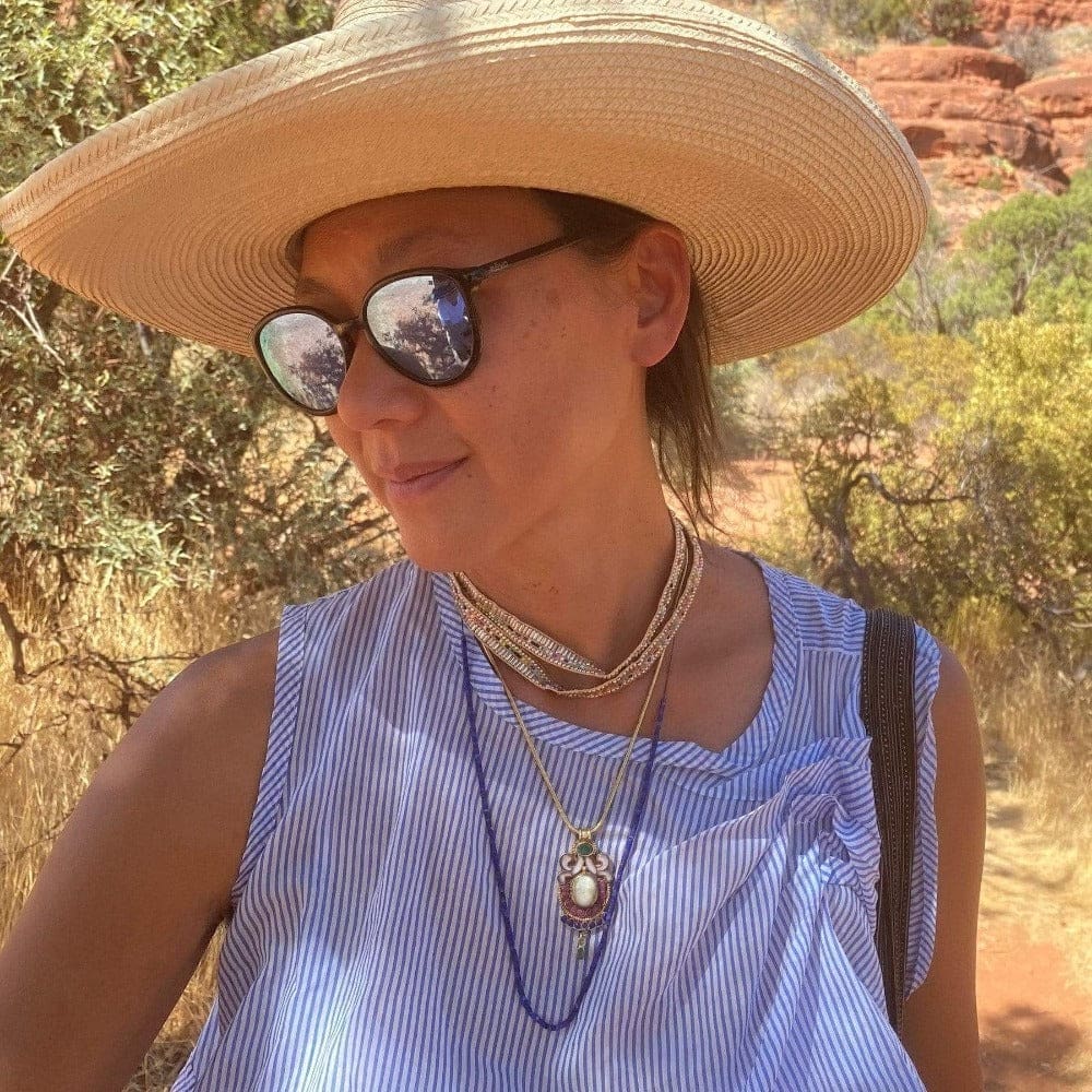 Darjeeling Necklace-Wrap Bracelet-Belt - Silver