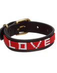 LOVE Pet Collar - Red