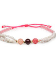 Third Eye Beaded Bracelet - Pink