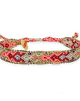 Bali Metallic Friendship Bracelet - Glow Lava