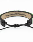 Green Empower LOVE Bracelet