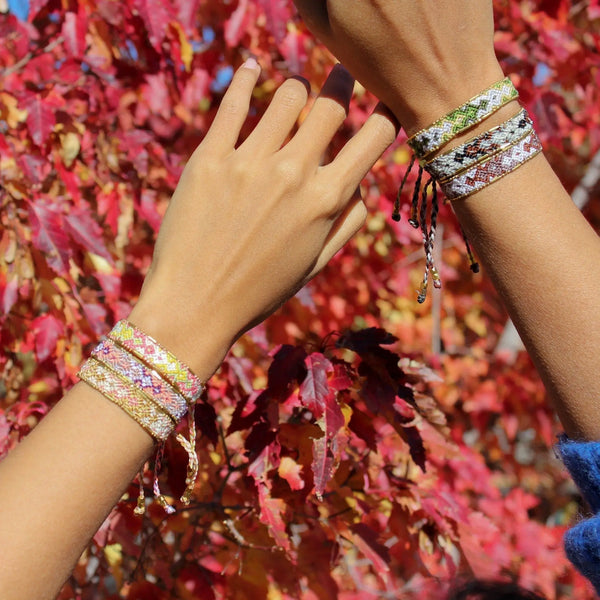 Bali Friendship Bracelet - Dune Brown Love Is Project