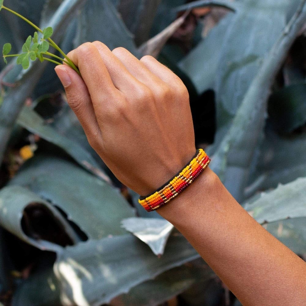 Ombré LOVE Bracelet - Serengeti Sunset