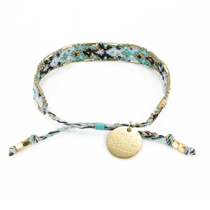 Bali Metallic Friendship Bracelet - Ice Frost Love Is Project
