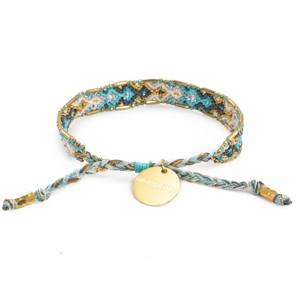 Bali Metallic Friendship Bracelet - Ice Queen