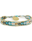 Bali Metallic Friendship Bracelet - Ice Queen