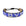 LOVE Bracelet - Royal Blue and White vendor-unknown