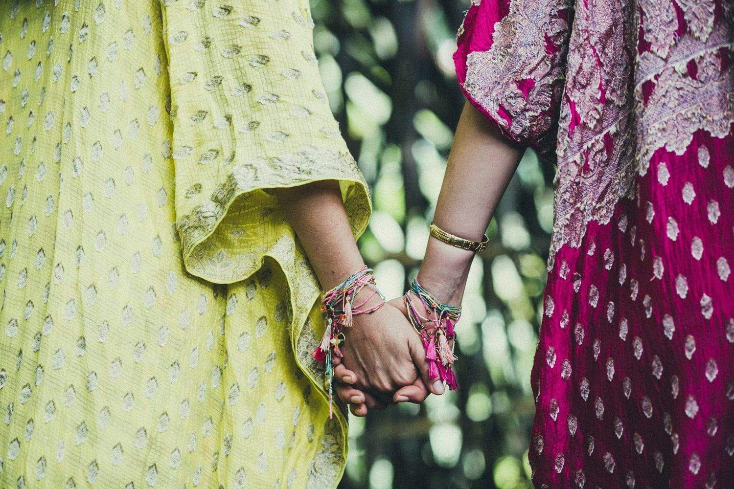 Bali UNITY Beaded Wrap/Necklace - Purple