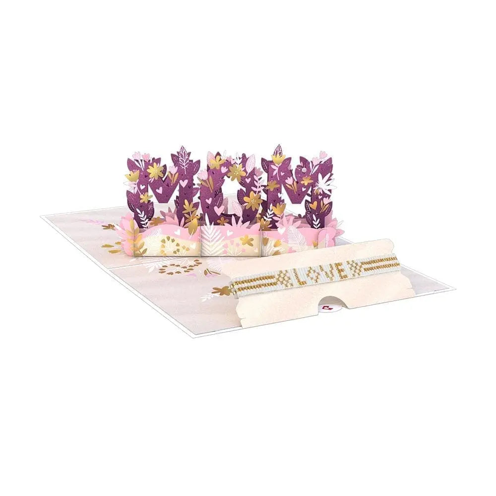 Love for Mom Dazzling Lovepop Card with Bracelet 3D card Love Is Project