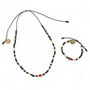 Tagua Heart Necklace & Bracelet Set Love Is Project