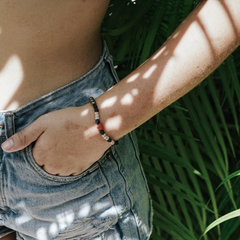 Tagua Heart Bracelet