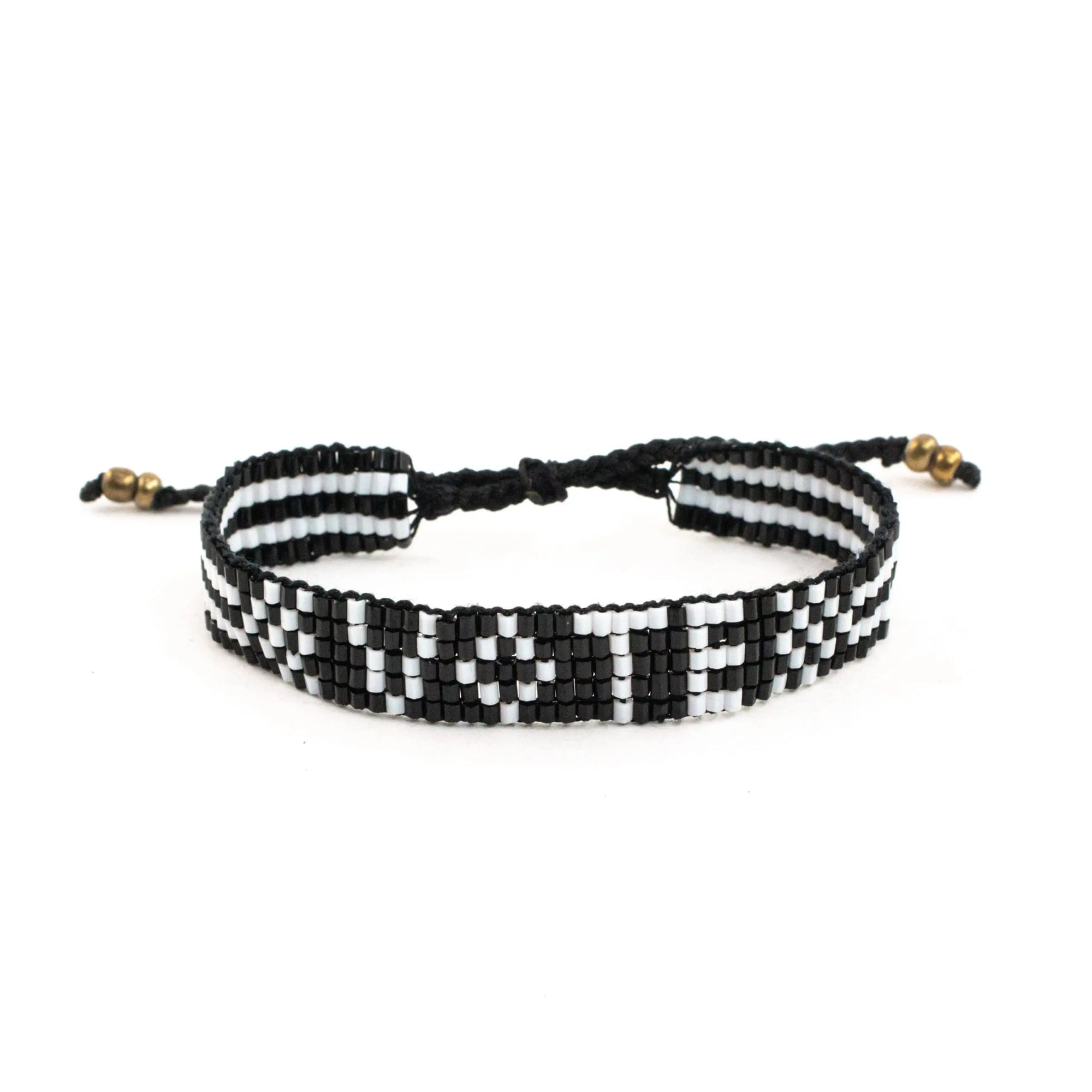 Vote Bracelet - Black/White Love Is Project