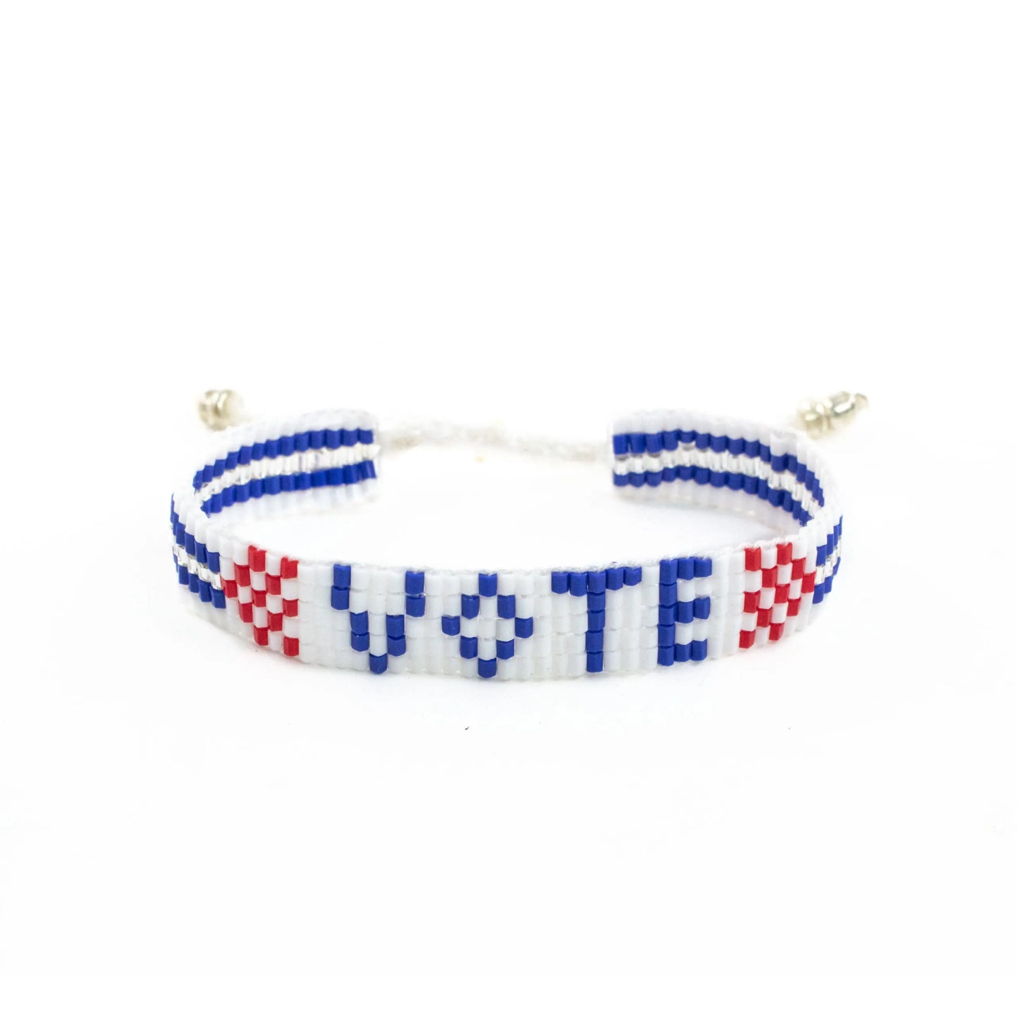 Vote Bracelet - Blue/Red/White Love Is Project