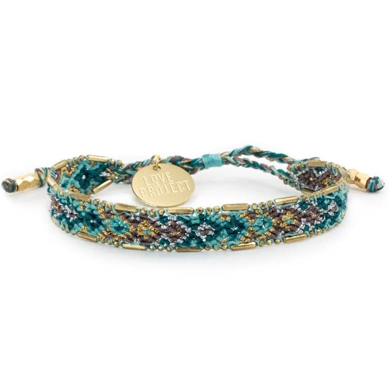 Bali Metallic Friendship Bracelet - Waterfall Mist Love Is Project
