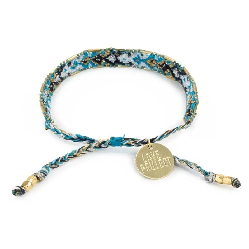 Bali Metallic Friendship Bracelet - Waterfall Splash Love Is Project