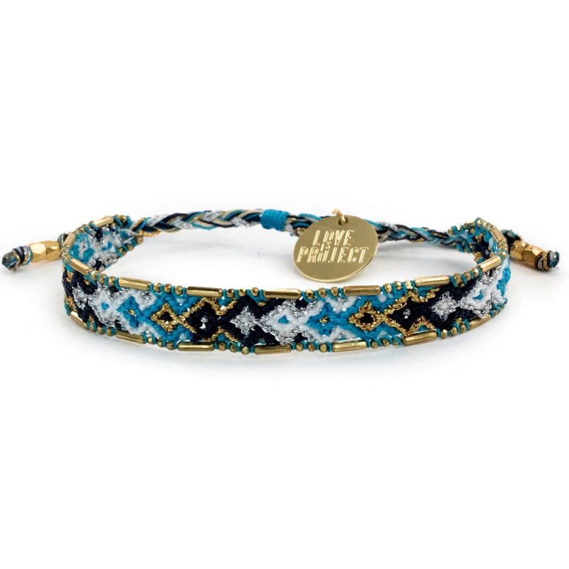 Bali Metallic Friendship Bracelet - Waterfall Splash Love Is Project