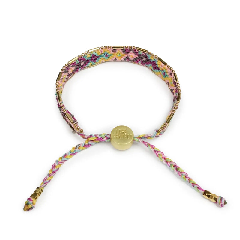 Bali Friendship Bracelet - Bloom Violet Love Is Project