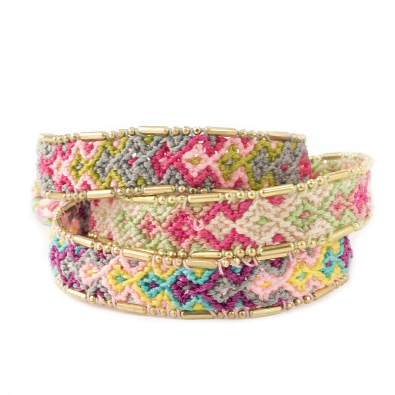Bundle - Bloom Friendship Bracelets Love Is Project