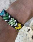 Rainbow River Hearts Bracelet