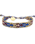 Bali Metallic Friendship Bracelet - Dune Oasis