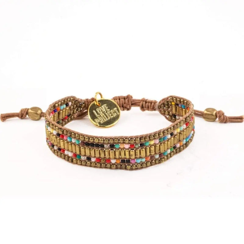 Darjeeling Bracelet - Gold Love Is Project