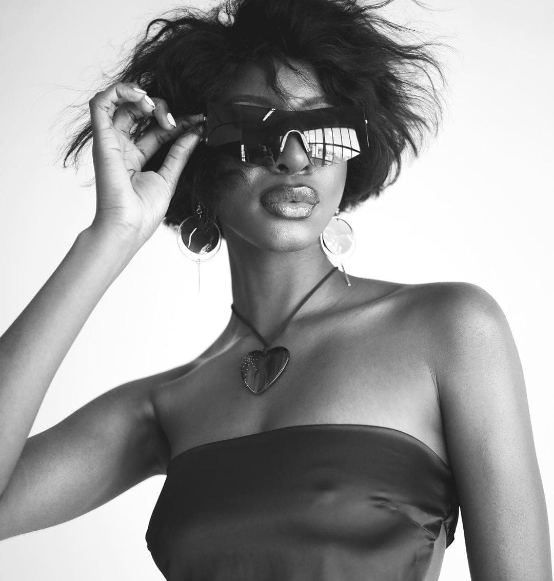 New Engravable Open Your Heart Necklace - Black