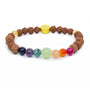Bali Rainbow Mala - Chakra Center Stones Love Is Project