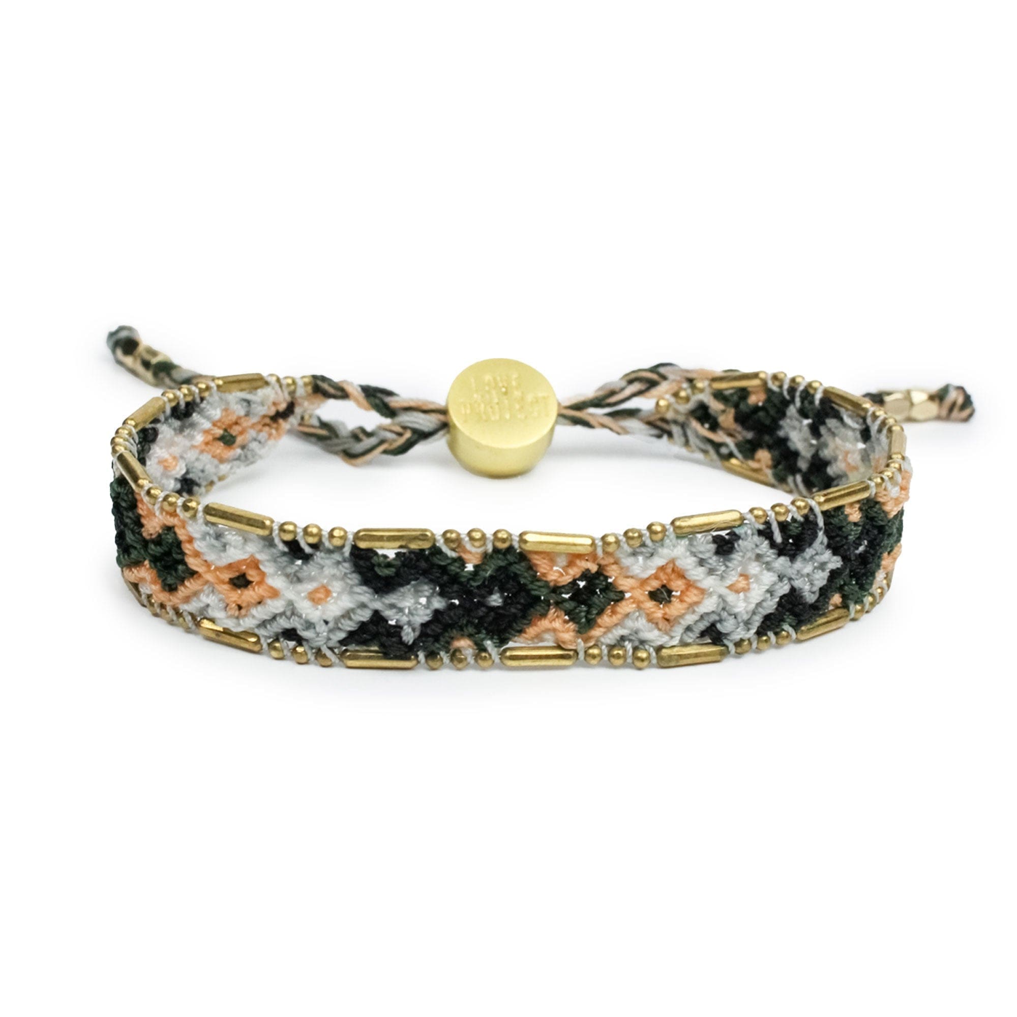 Bali Friendship Bracelet - Midnight Quartz