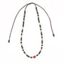 Tagua Heart Necklace - Red Love Is Project