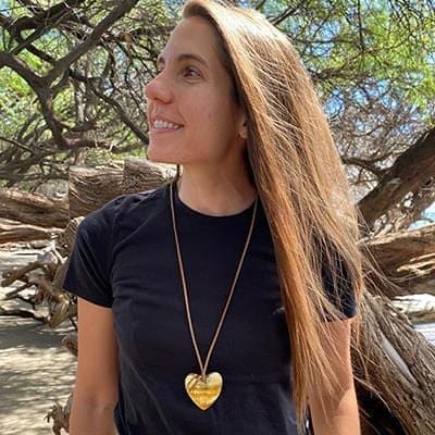 New Engravable Open Your Heart Necklace - Natural