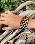 Over the Rainbow Hearts Bracelet