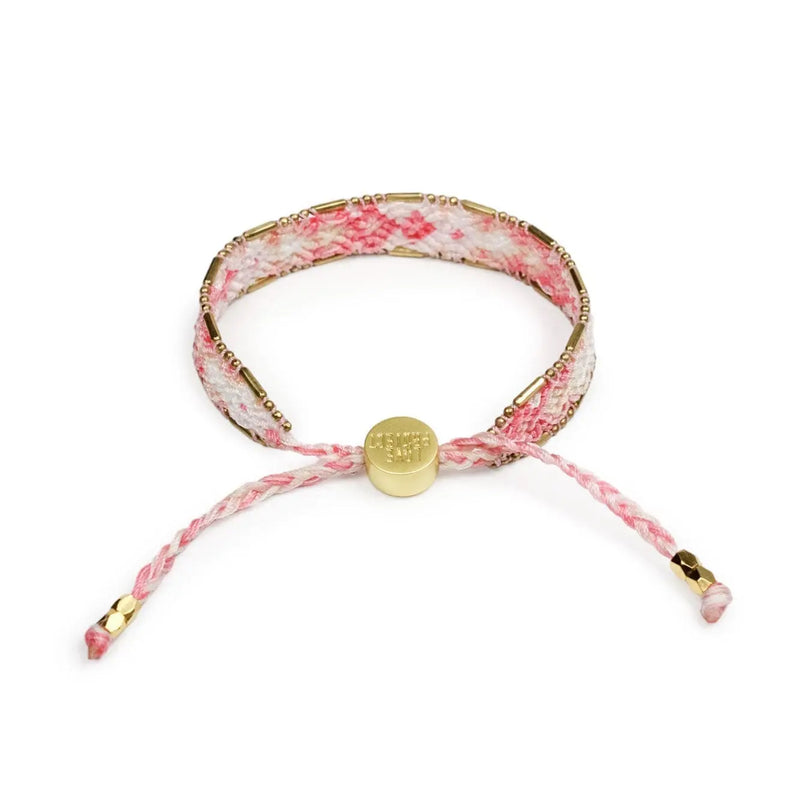 Bali Friendship Bracelet - Sherbet Peach Love Is Project