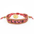 Taj LOVE Bracelet - Pink & Black Love Is Project