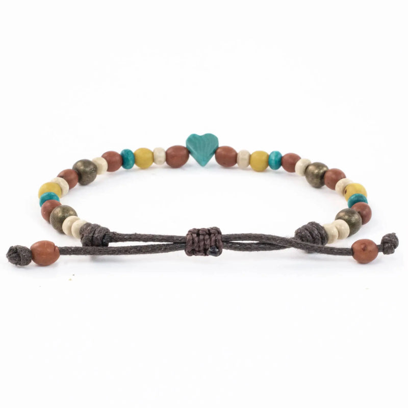 Tagua Heart Bracelet - Handmade Heart Bracelet | Love Is Project Love Is Project
