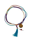 Bali UNITY Beaded Wrap/Necklace - Royal Blue