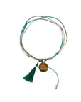 Bali UNITY Beaded Wrap/Necklace - Green