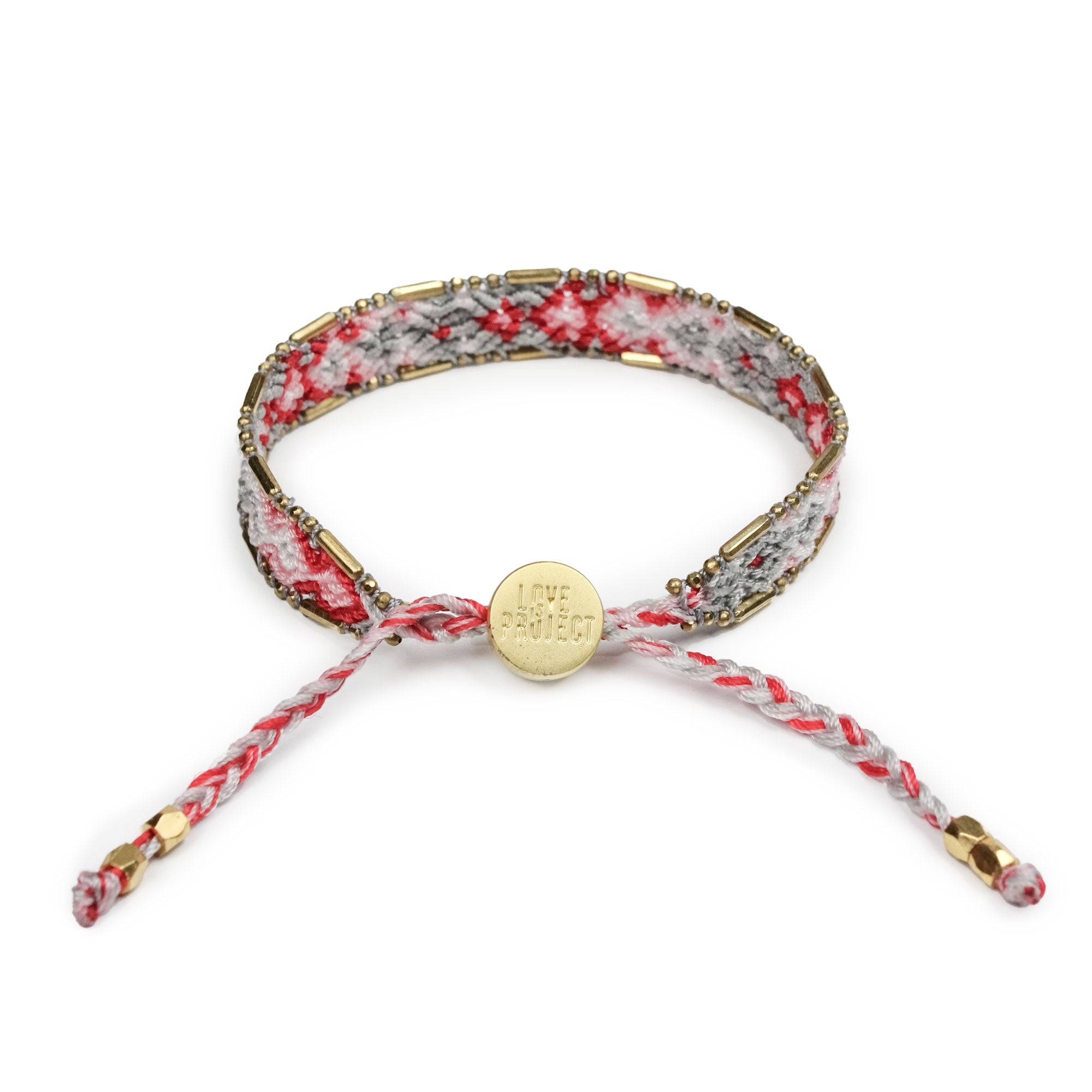 Bali Friendship Bracelet - Ruby Quartz - Love Is Project