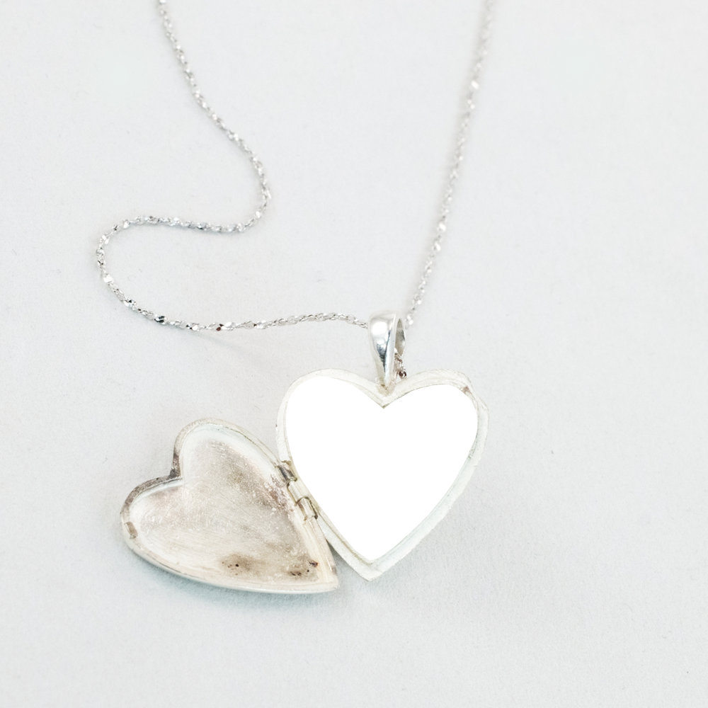Love Heart Locket Necklace Charm