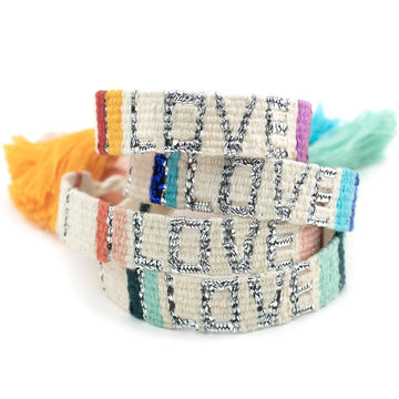 Bundle - Atitlan Sunny LOVE Bracelets (Set of 4) - Love Is Project