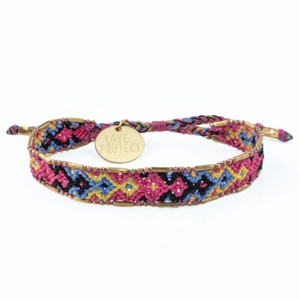 The Neon Shark Bali Friendship Bracelet from Love Is Project