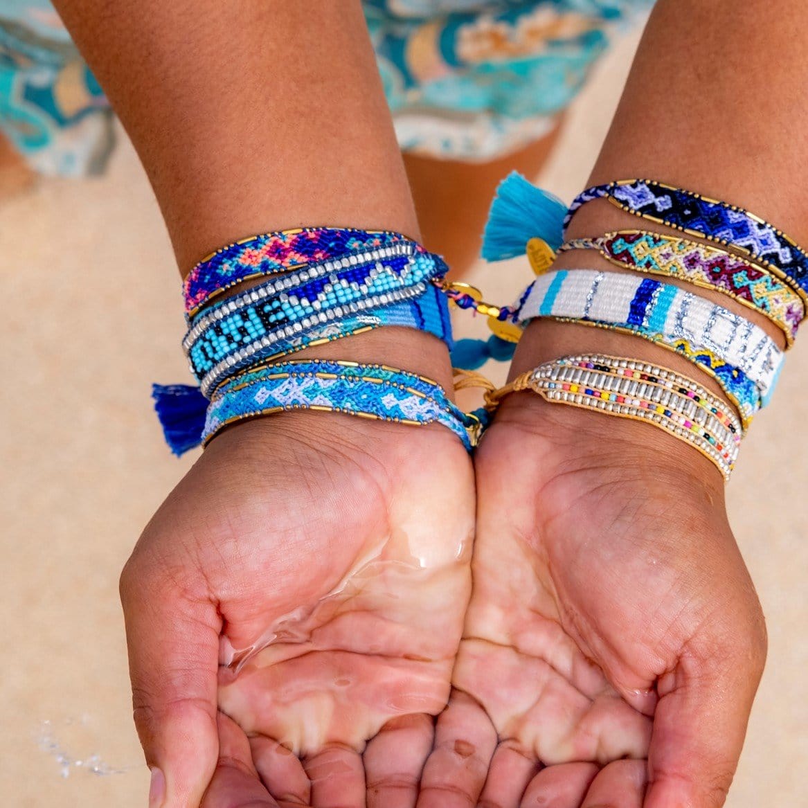 Bali Friendship Bracelet - Twilight Dusk - Love Is Project