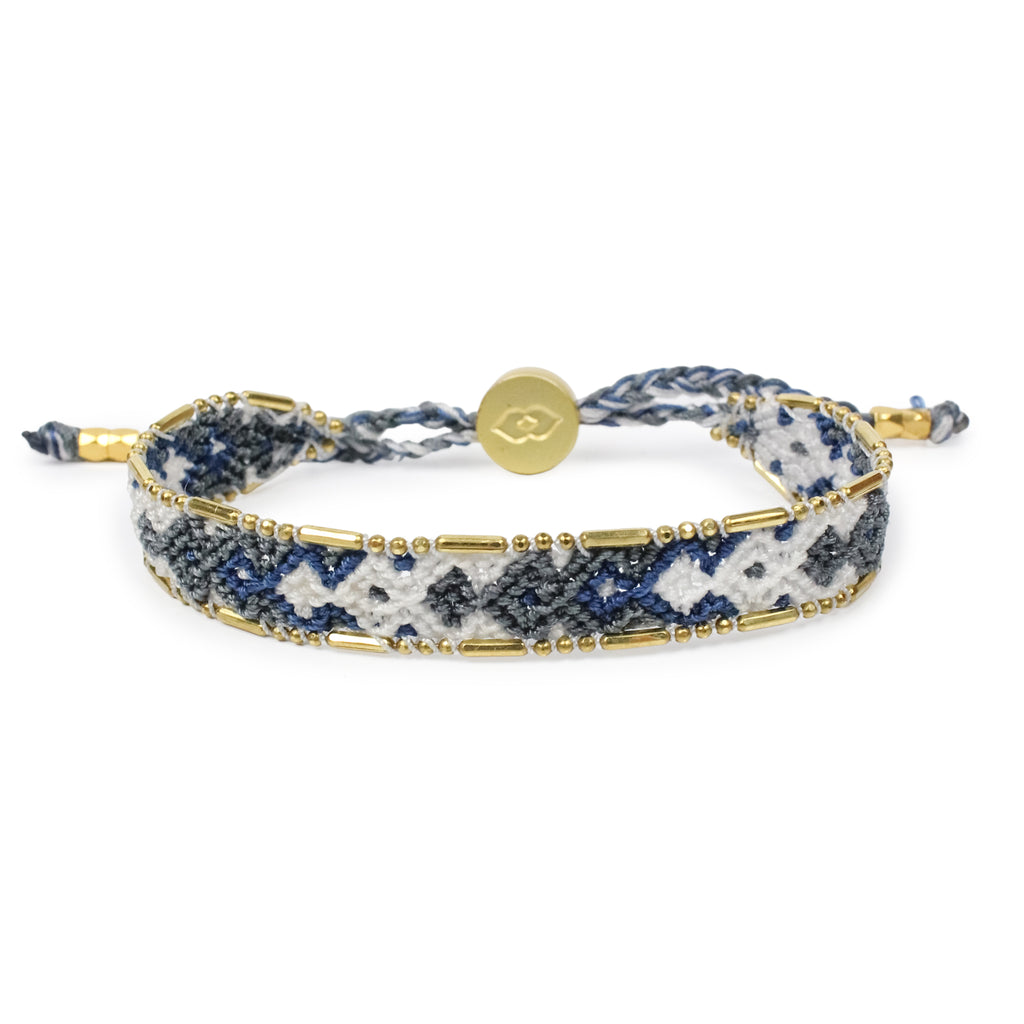 Bali Friendship Bracelet - Beach Blue - Love Is Project