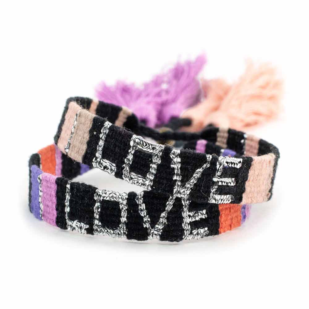 Love Is Project Bundle Bundle - Atitlan Twilight LOVE Bracelets (Set of 2)