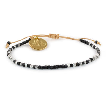 Kali Ombre Bracelet - Black / Silver - Love Is Project