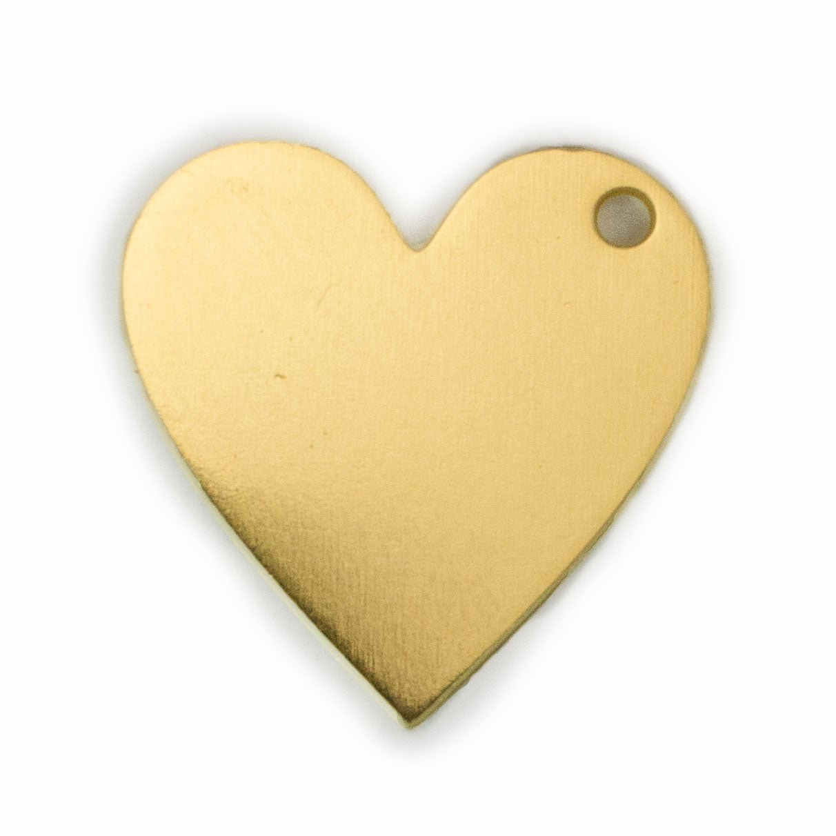 Customizable Heart Logo Charm