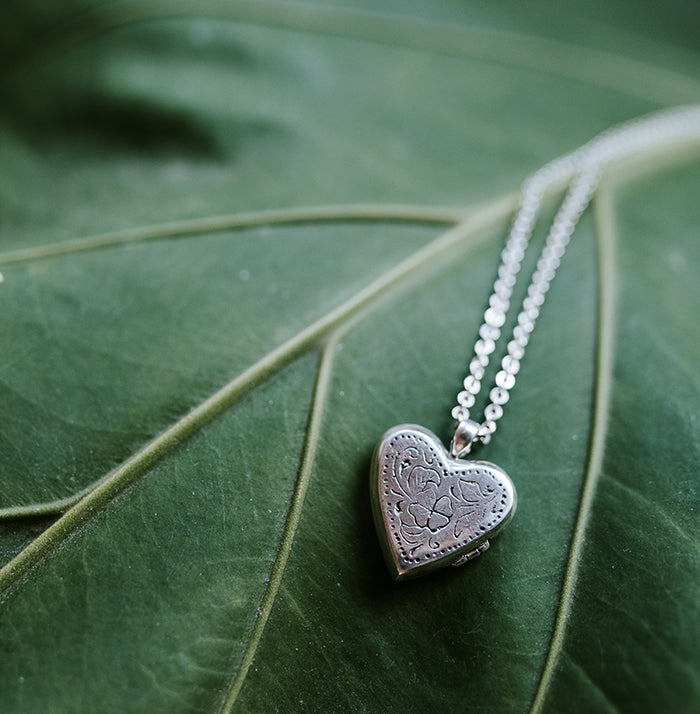 Love Heart Locket Necklace Charm | Love Is Project
